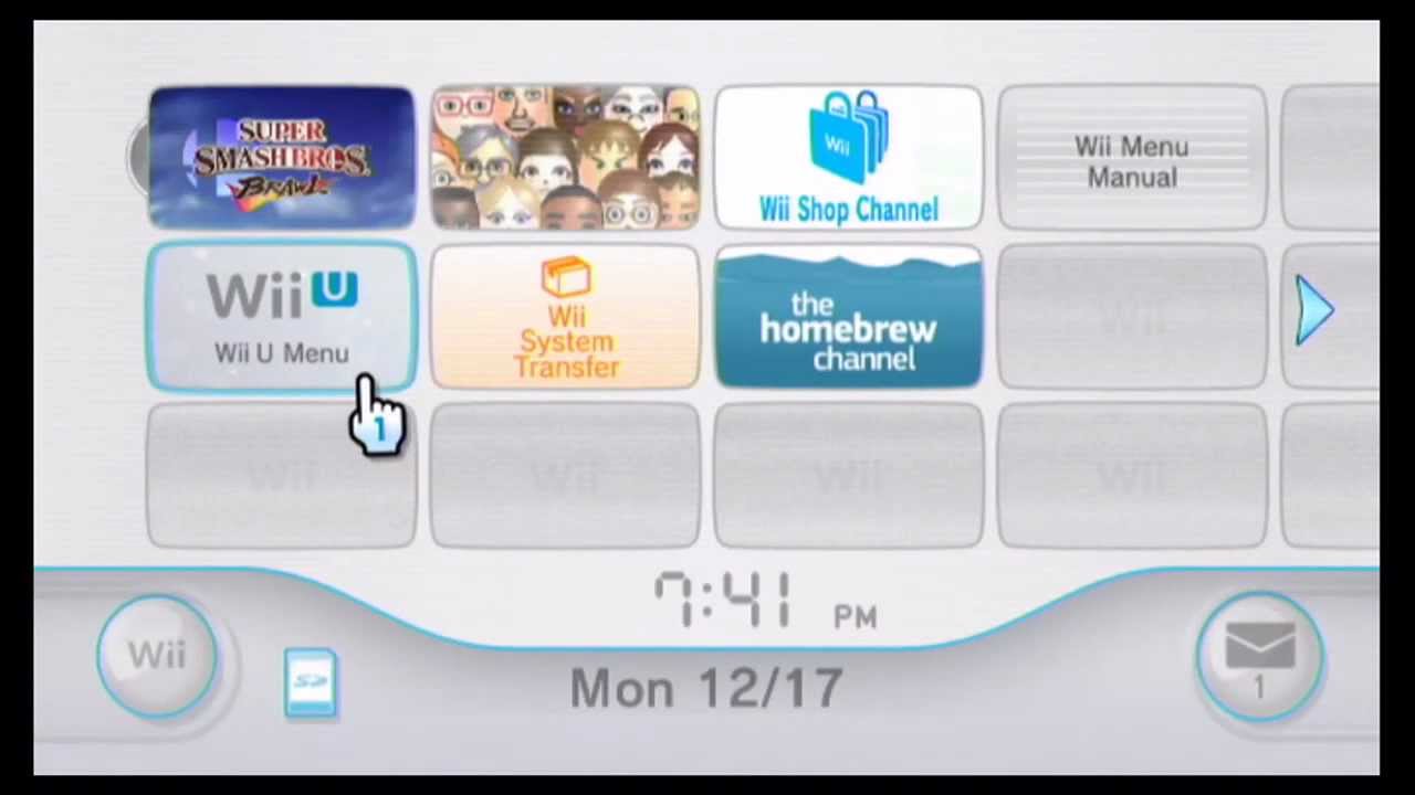 how to install homebrew channel on wii u